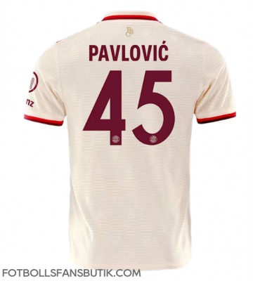 Bayern Munich Aleksandar Pavlovic #45 Replika Tredje Tröja 2024-25 Kortärmad